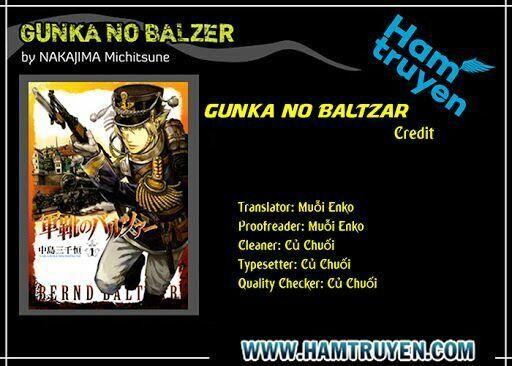 Gunka No Baltzar - Trang 1