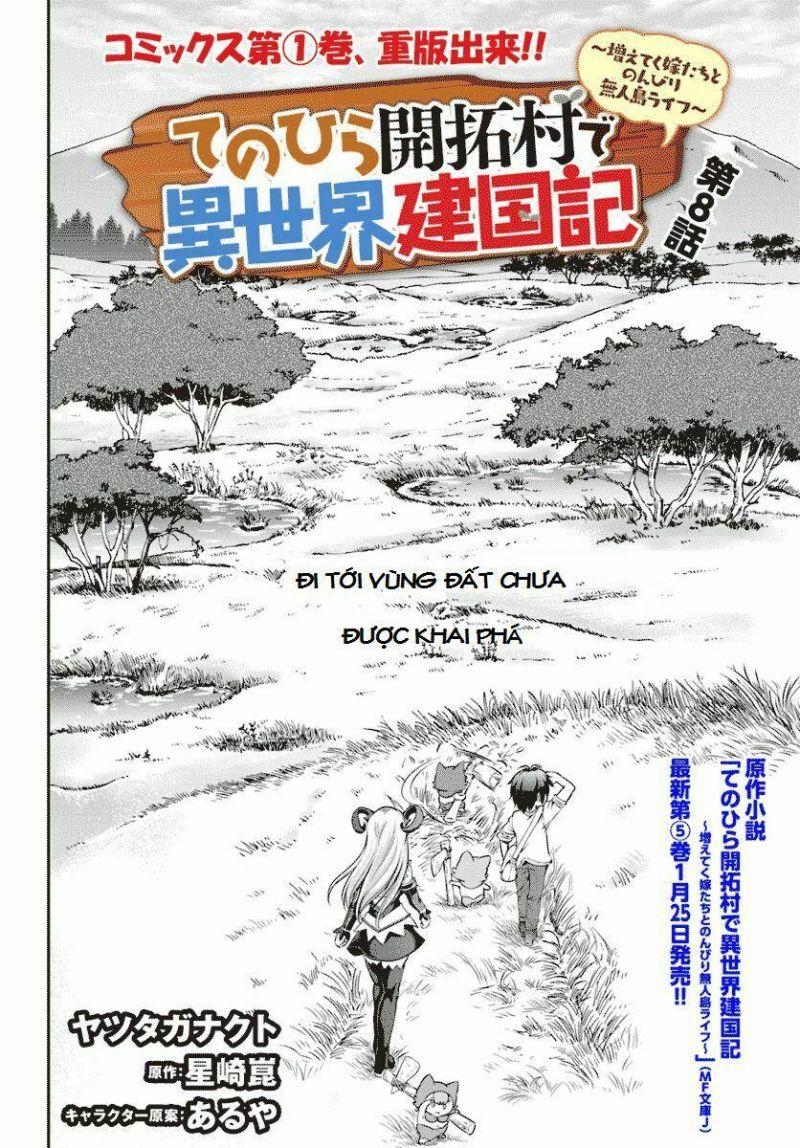Tenohira Kaitaku Mura De Isekai Kenkokuki: Fueteku Yome-Tachi To Nonbiri Mujintou Life - Trang 2