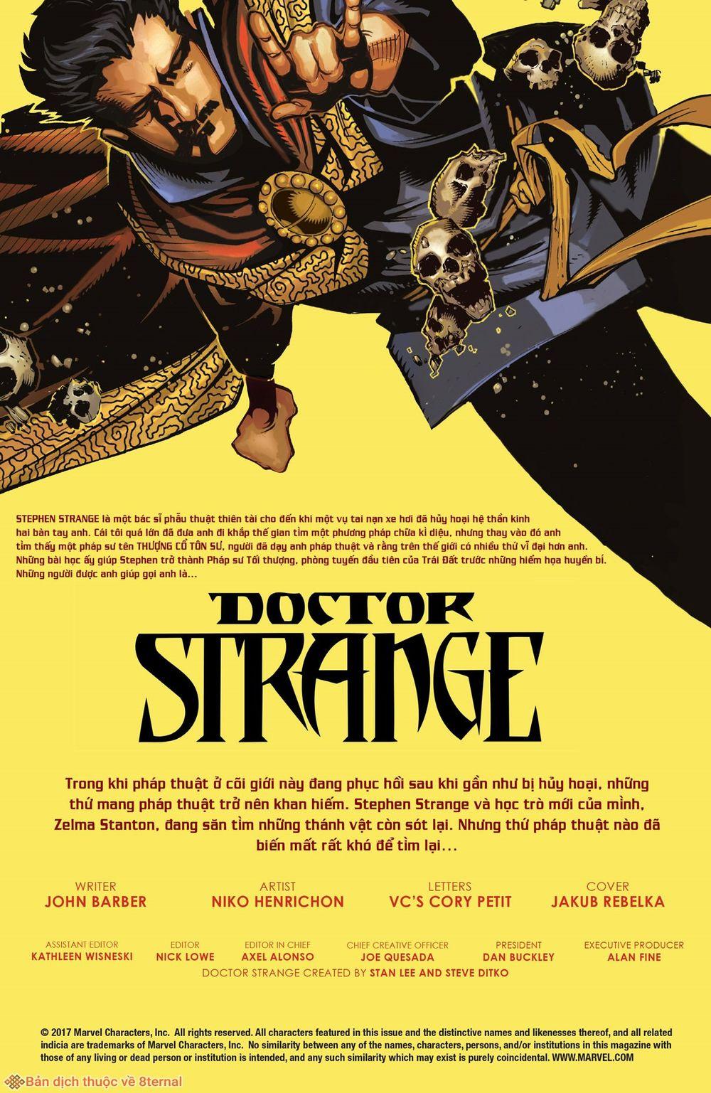 Doctor Strange | Bác Sĩ Strange 2015 - Trang 1