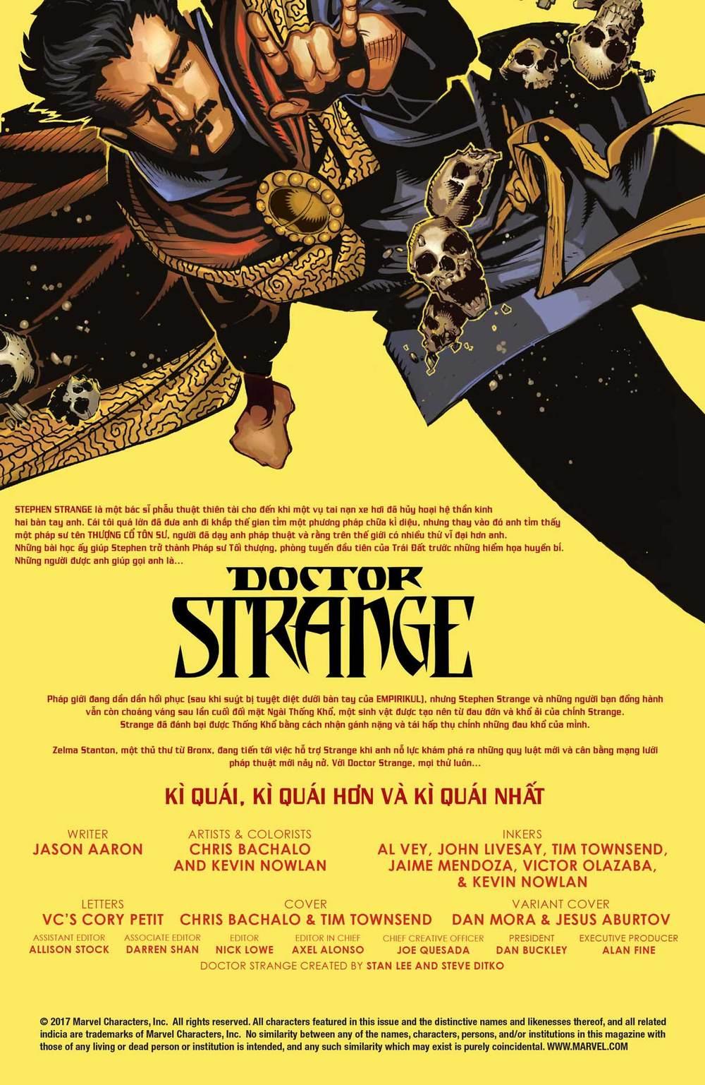 Doctor Strange | Bác Sĩ Strange 2015 - Trang 1