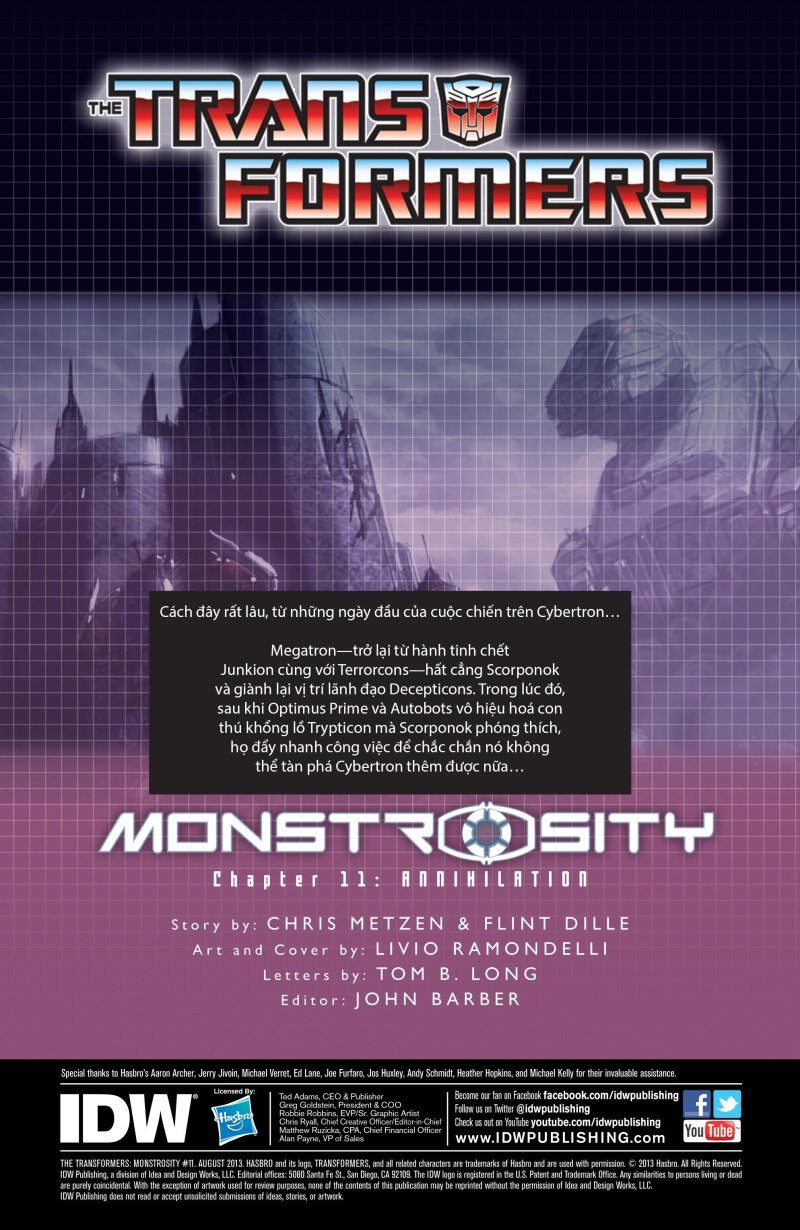 The Transformers: Monstrosity - Trang 1