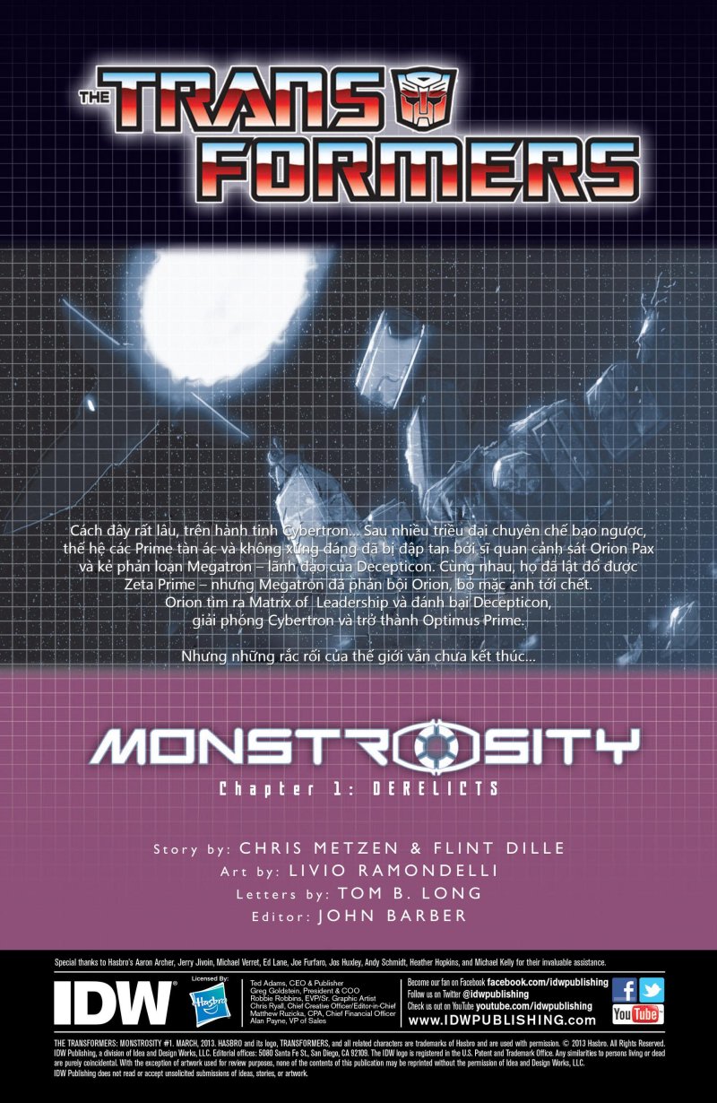 The Transformers: Monstrosity - Trang 1