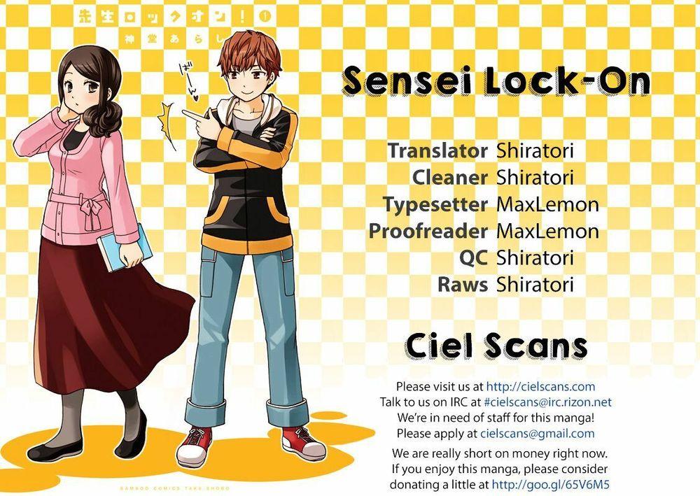 Sensei Lock-On! - Trang 1