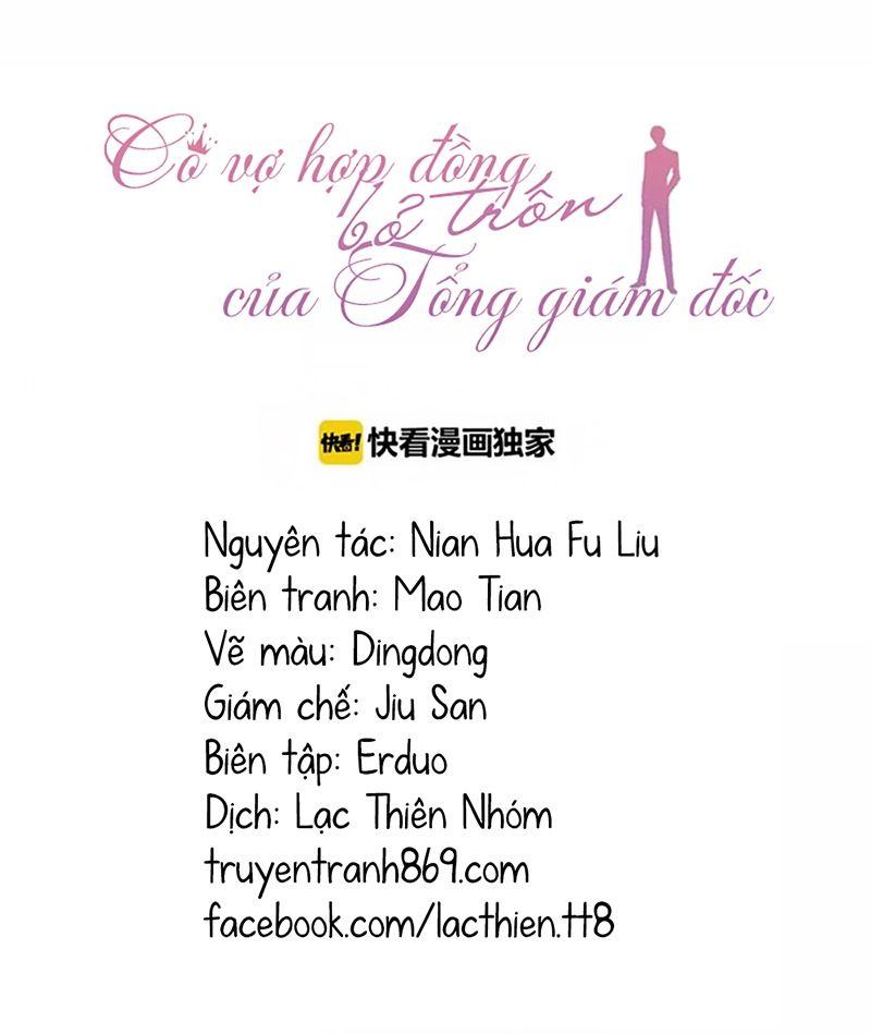 Cô Vợ Hợp Đồng Bỏ Trốn Của Tổng Giám Đốc - Trang 1