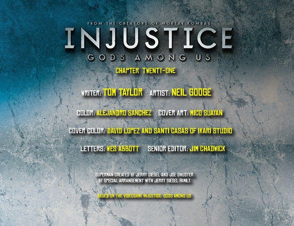 Injustice - Gods Among Us - Trang 1